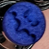 alt="Blue bat makeup stamp"