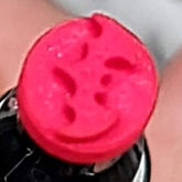 alt="Pink bat makeup stamp"
